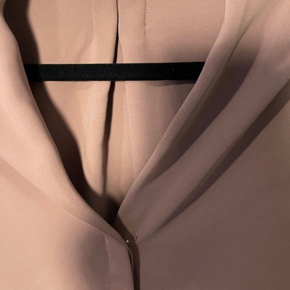 Babaton Tan V-Neck Blouse - Picture 6 of 13